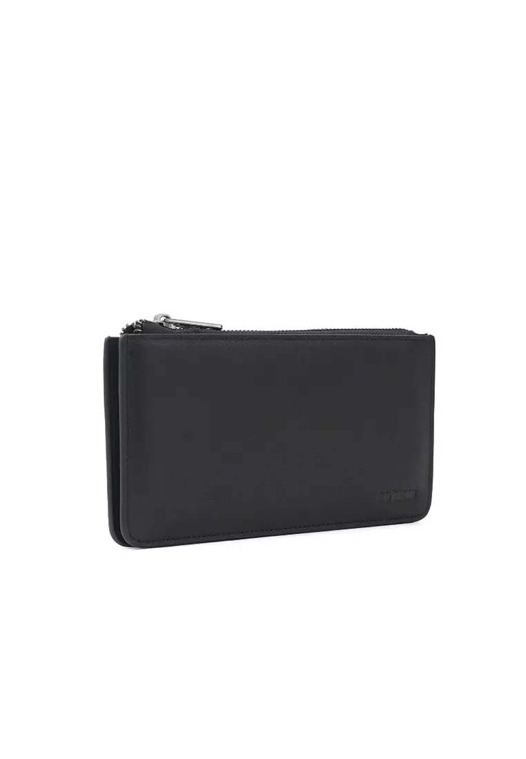 Pouch Kulit Pria Gino Mariani Kaden Black
