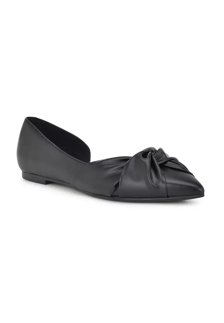 Discount on Nine West  shoes - SKU: Briane3 Slip-On Pointy Toe Dress Flats Black