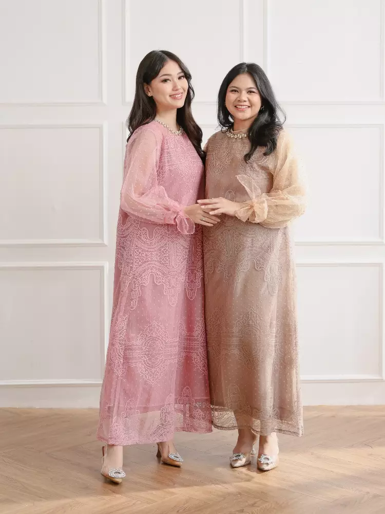 Xtramiles Ladies dress ellenoir dress pink