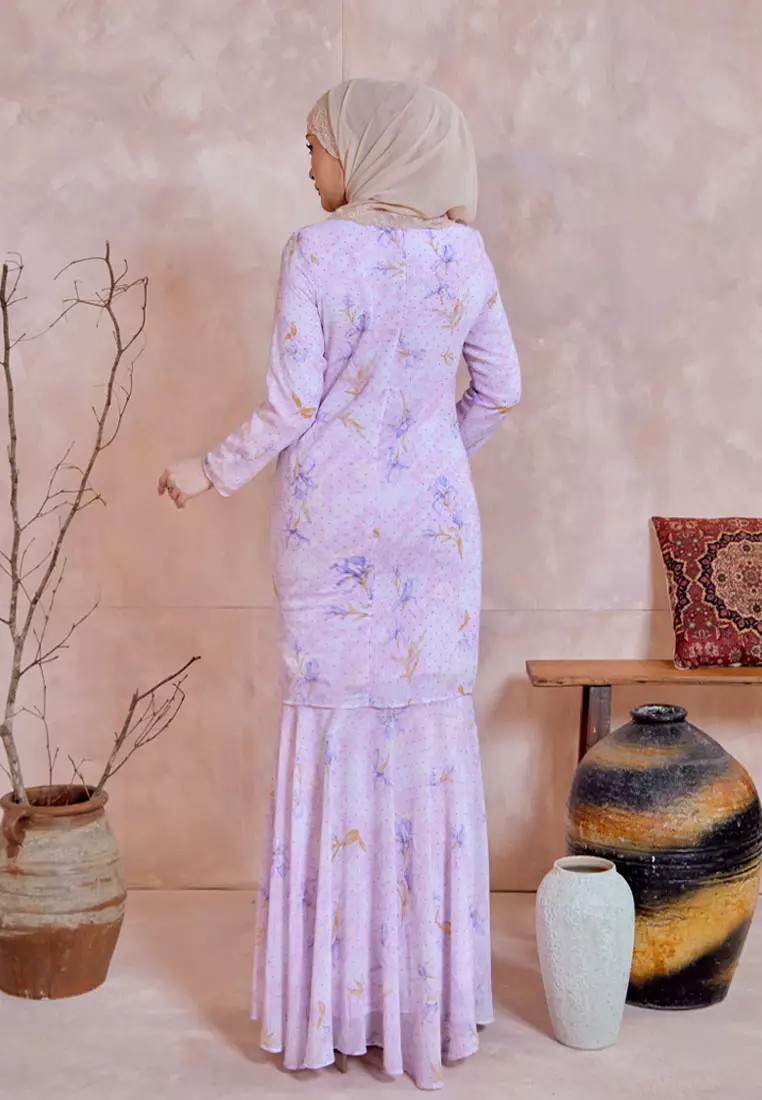 Ariel Kurung Modern Princess in Metallic Gold Beading