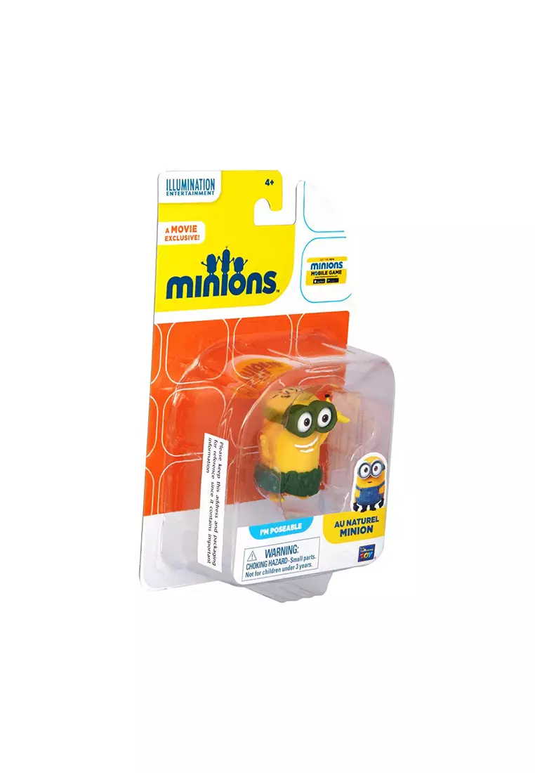 Au Naturel Minion Action Figure Articulated