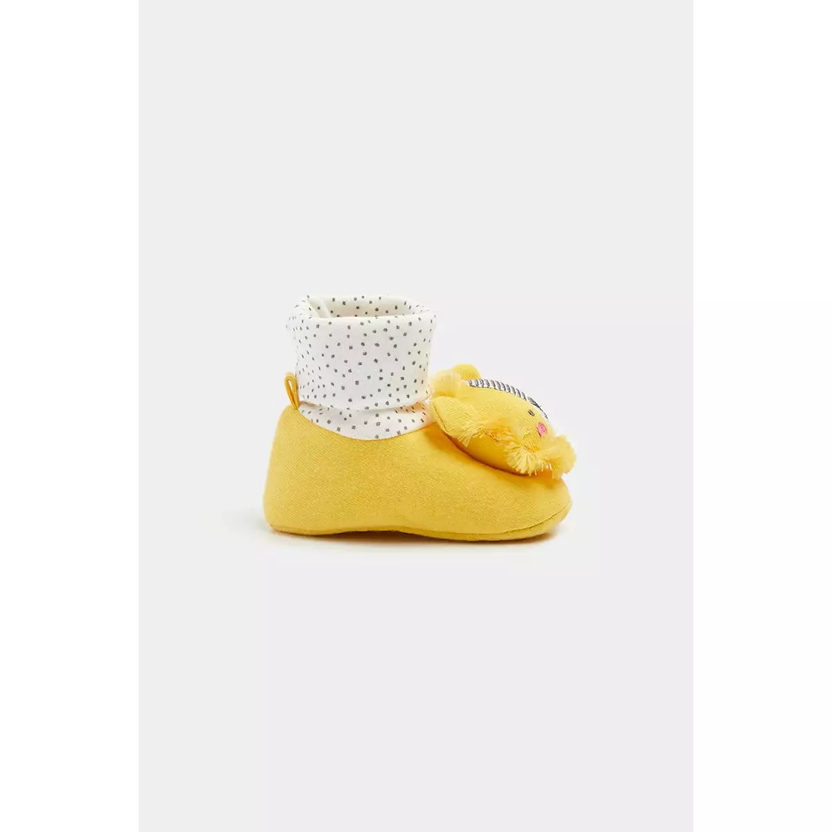 Mothercare Lion Rattle Sock-Top Booties - Sepatu Bayi Laki-laki (Kuning)