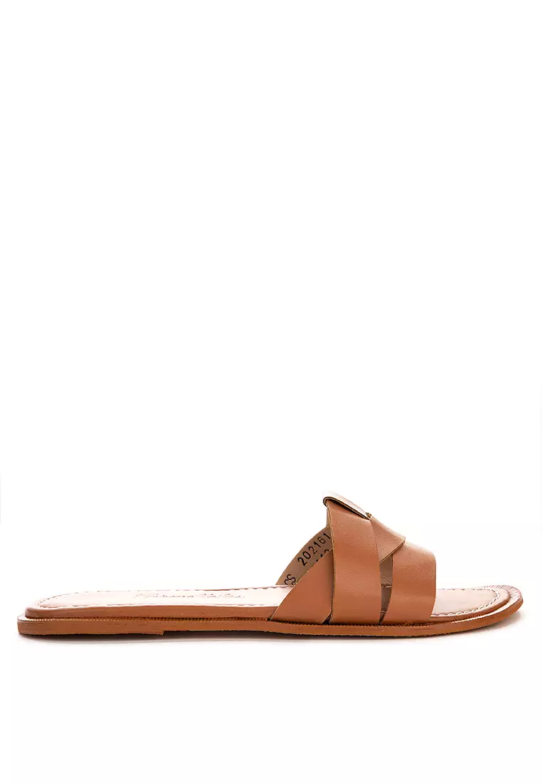 Flat Slip On Sandals
