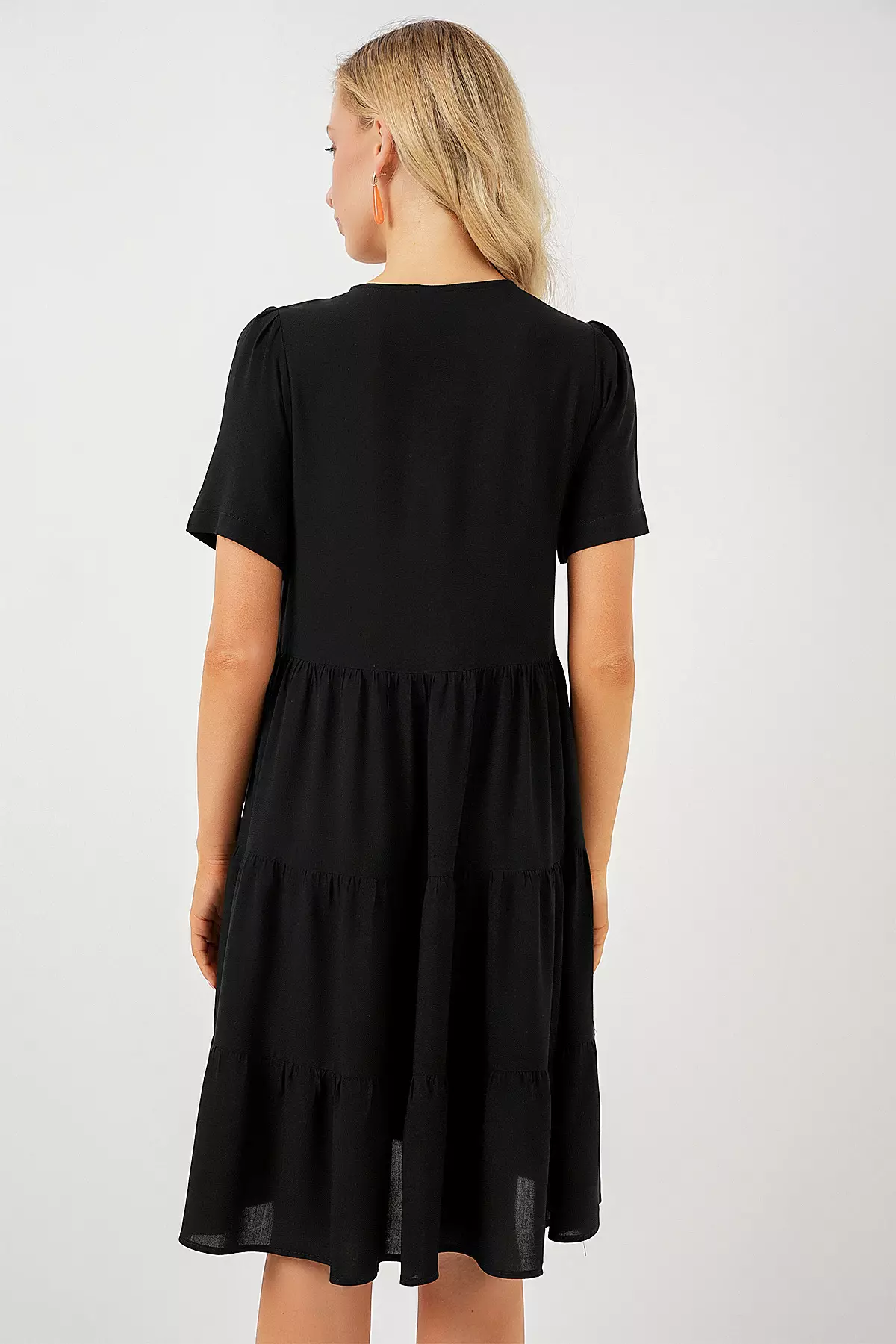 Viscose Knee Length Dress