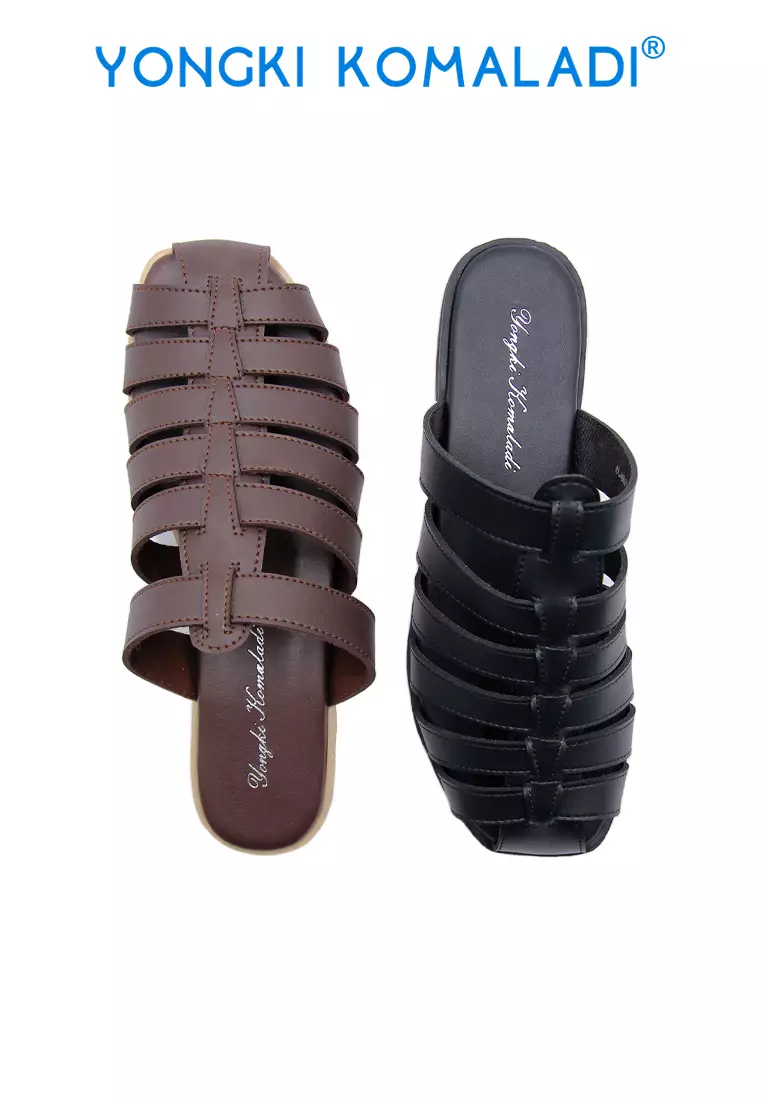 YONGKI KOMALADI AMARYLLIS SANDAL OL-AR47716-BE COKLAT TUA