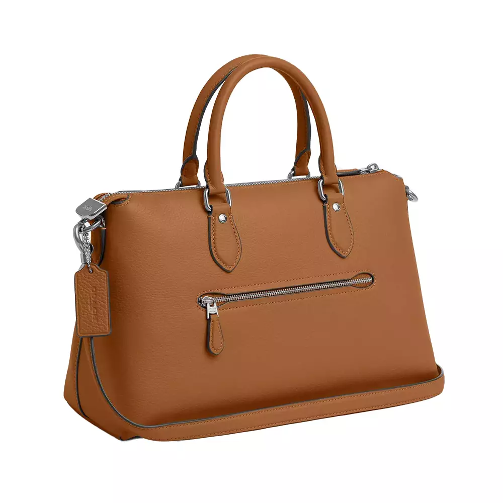 [12.12 Dealcember] Georgia Satchel Bag Light Saddle Shw