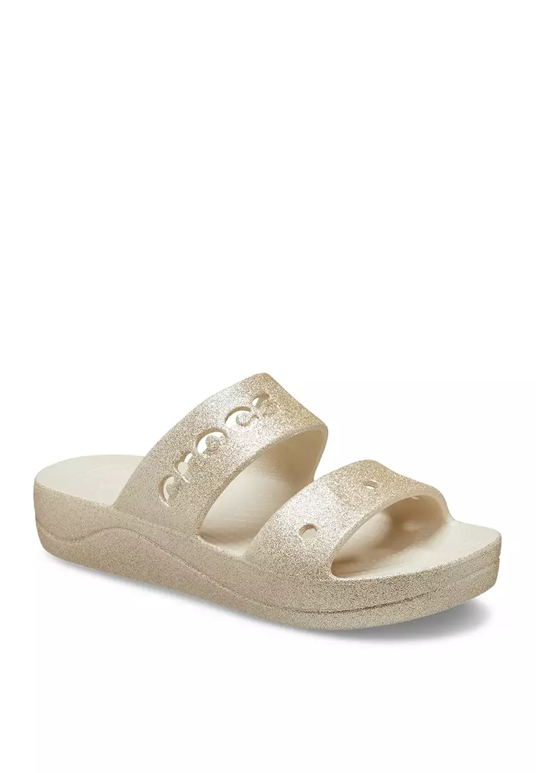 White 2025 sparkle sandals