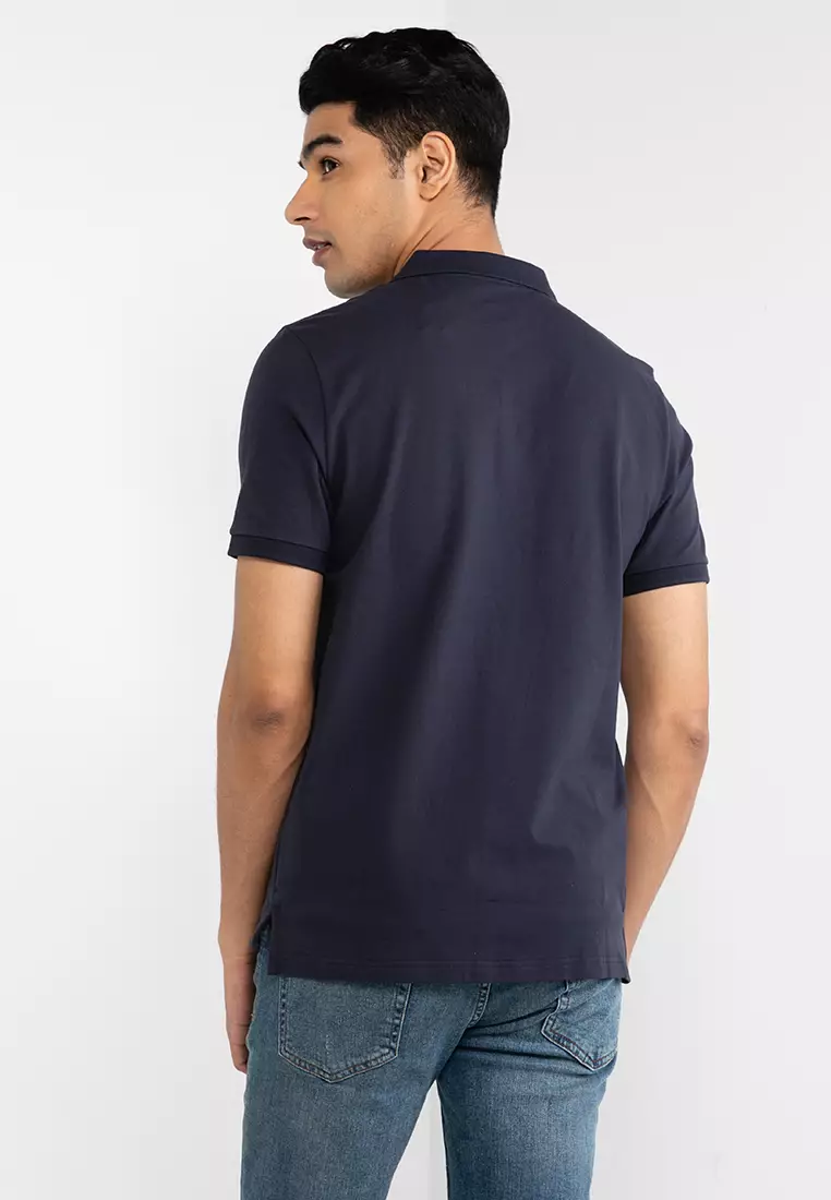 Buy GIORDANO Men's Antimicrobial Embroidery Polo 01011251 Online ...