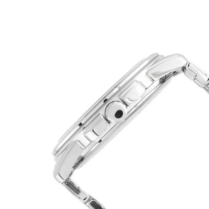 Jam Tangan Pria Casio General MTP-1314D-7AVDF Enticer Men Analog White Dial Stainless Steel Band