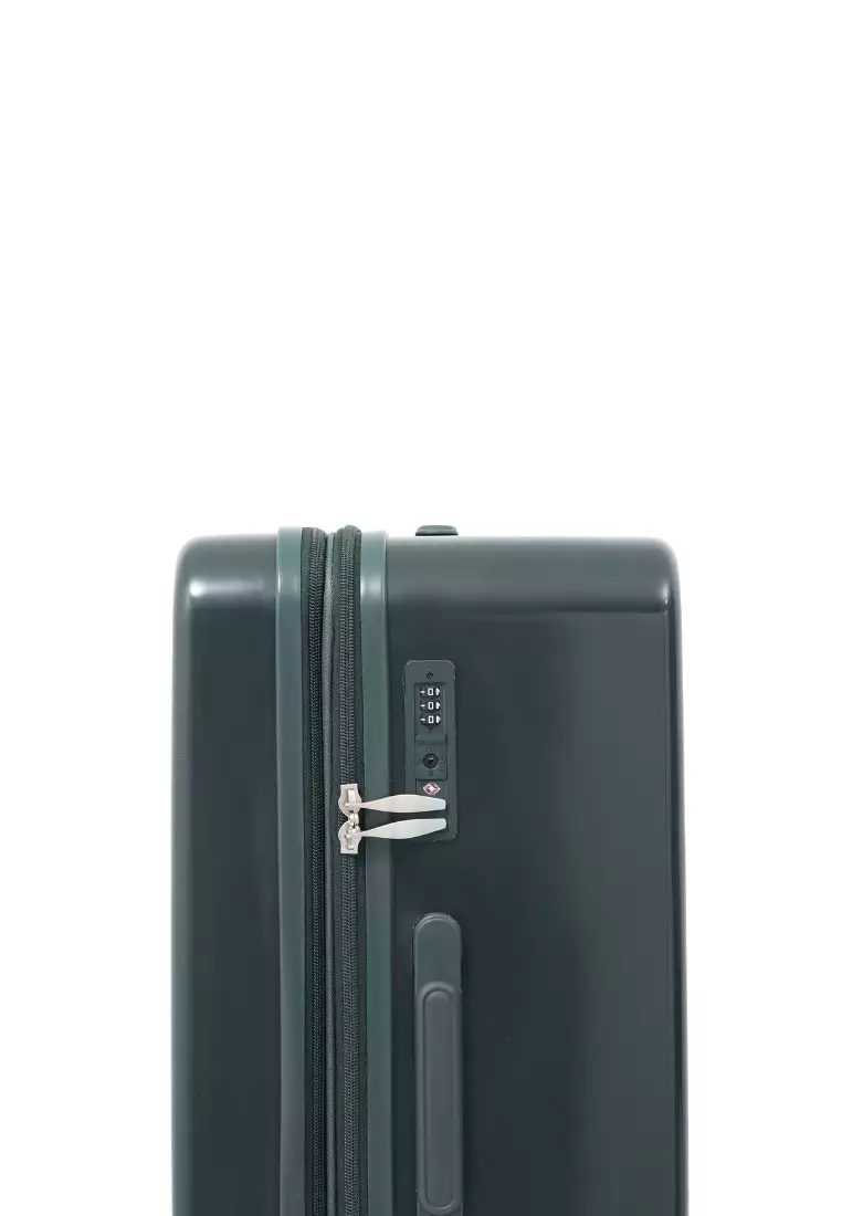 VL 20" 24"28" Hard Case Luggage in Olive 3pcs Set