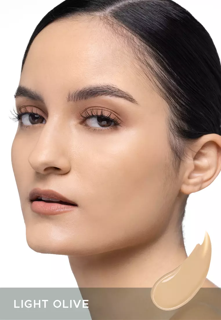 Soft Veil Filter Foundation in Light Olive [Oil-Free Soft Matte Liquid Foundation]