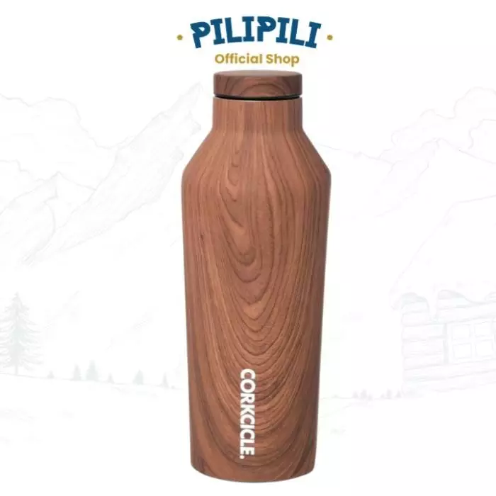 Corkcicle Canteen 9 oz / 270 ml Walnut Wood