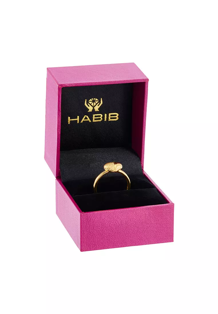 HABIB 999/24K Yellow Gold Ring 9GR00890425