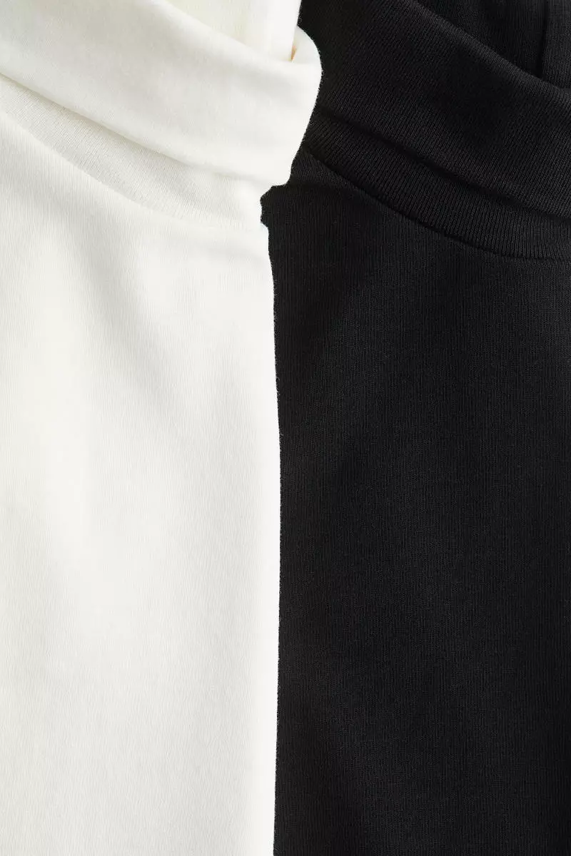 2-pack polo-neck tops