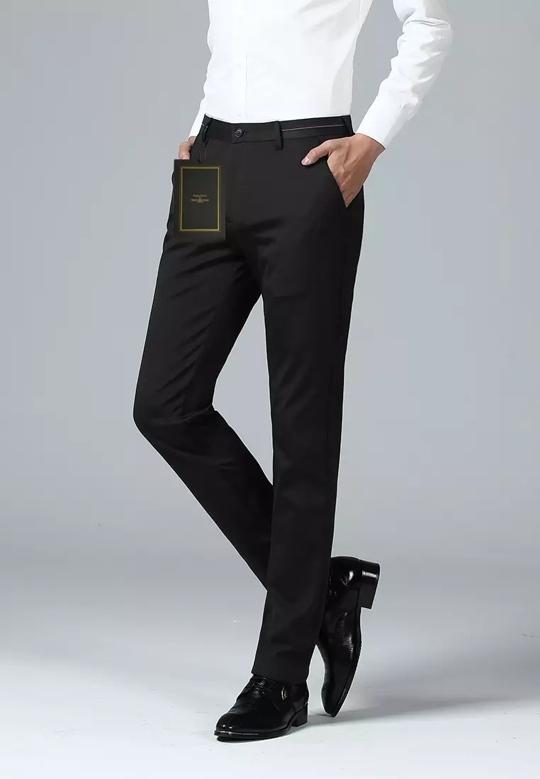 Elastic Slim Fit Pants WL19-030H