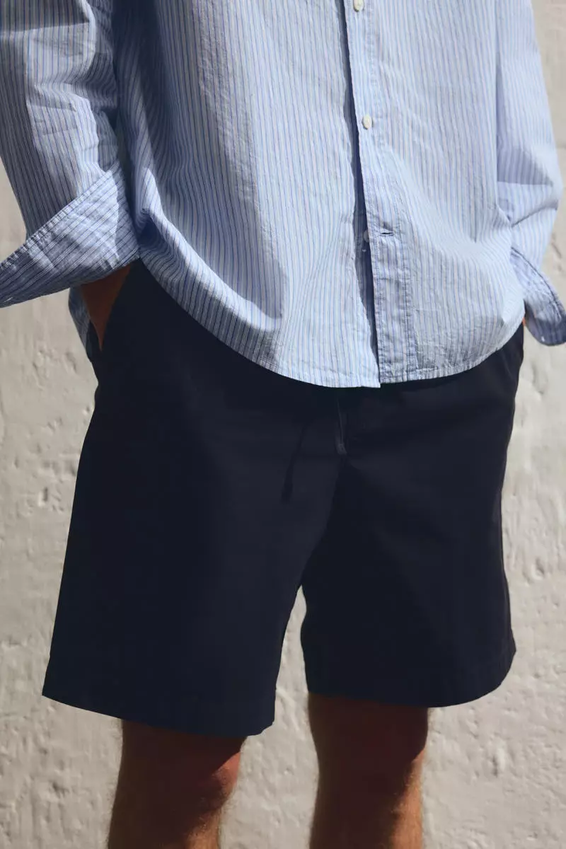 Regular Fit Canvas shorts