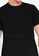 ZALORA BASICS black Front Flap Pocket T-Shirt 9670EAA363FAD2GS_3