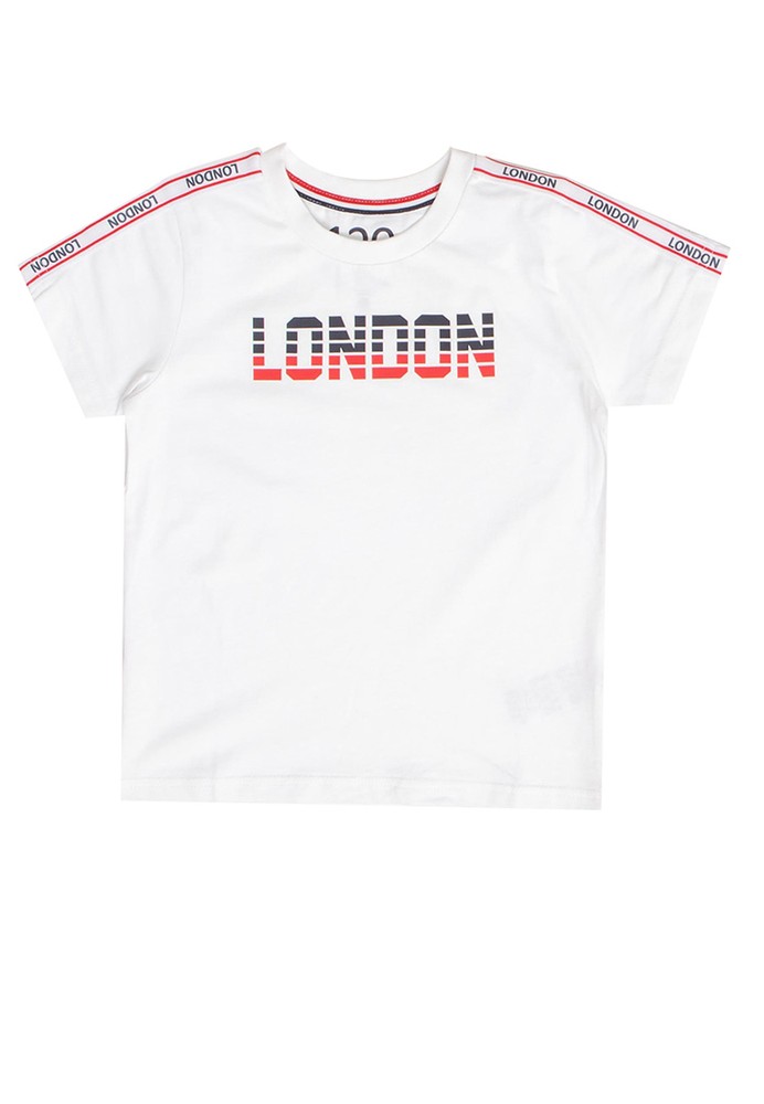 Jual Giordano Junior Union Jack Print Tee Original ...
