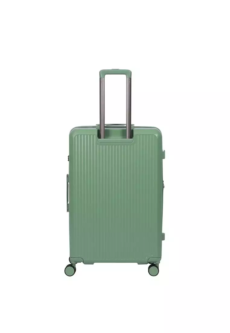 Crossing VIVE Polycarbonate Expandable Large Luggage V2 - Sage Green