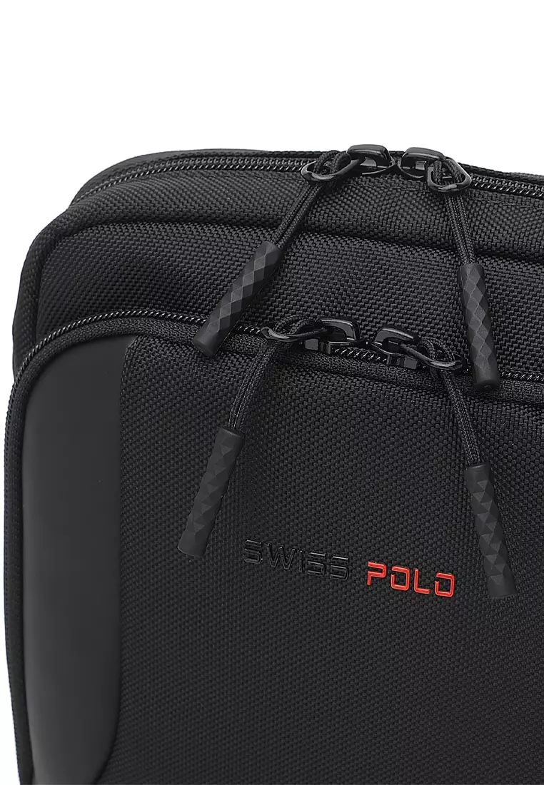 Men's Sling Bag / Crossbody Bag (Tas Selempang Pria) - Hitam