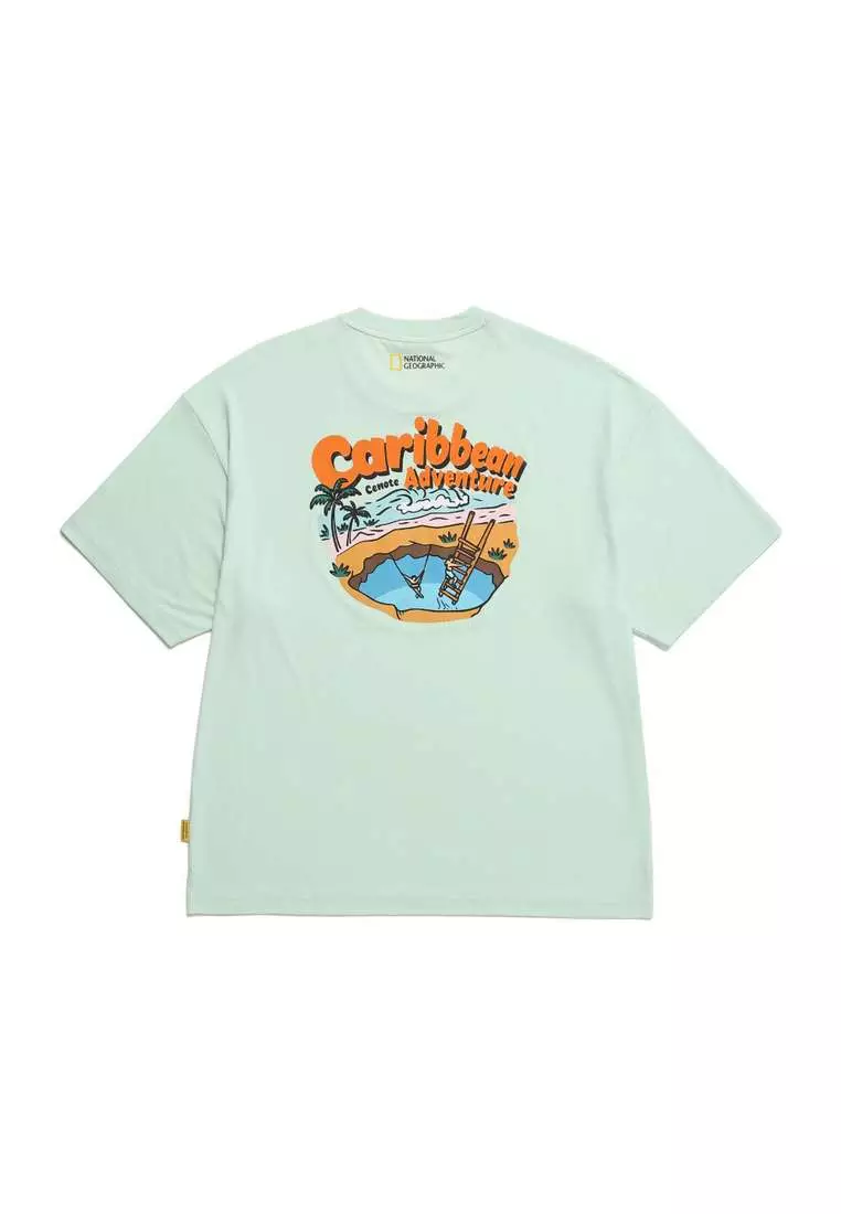 National Geographic Unisex Graphic DrySil Short Sleeve Tee 1