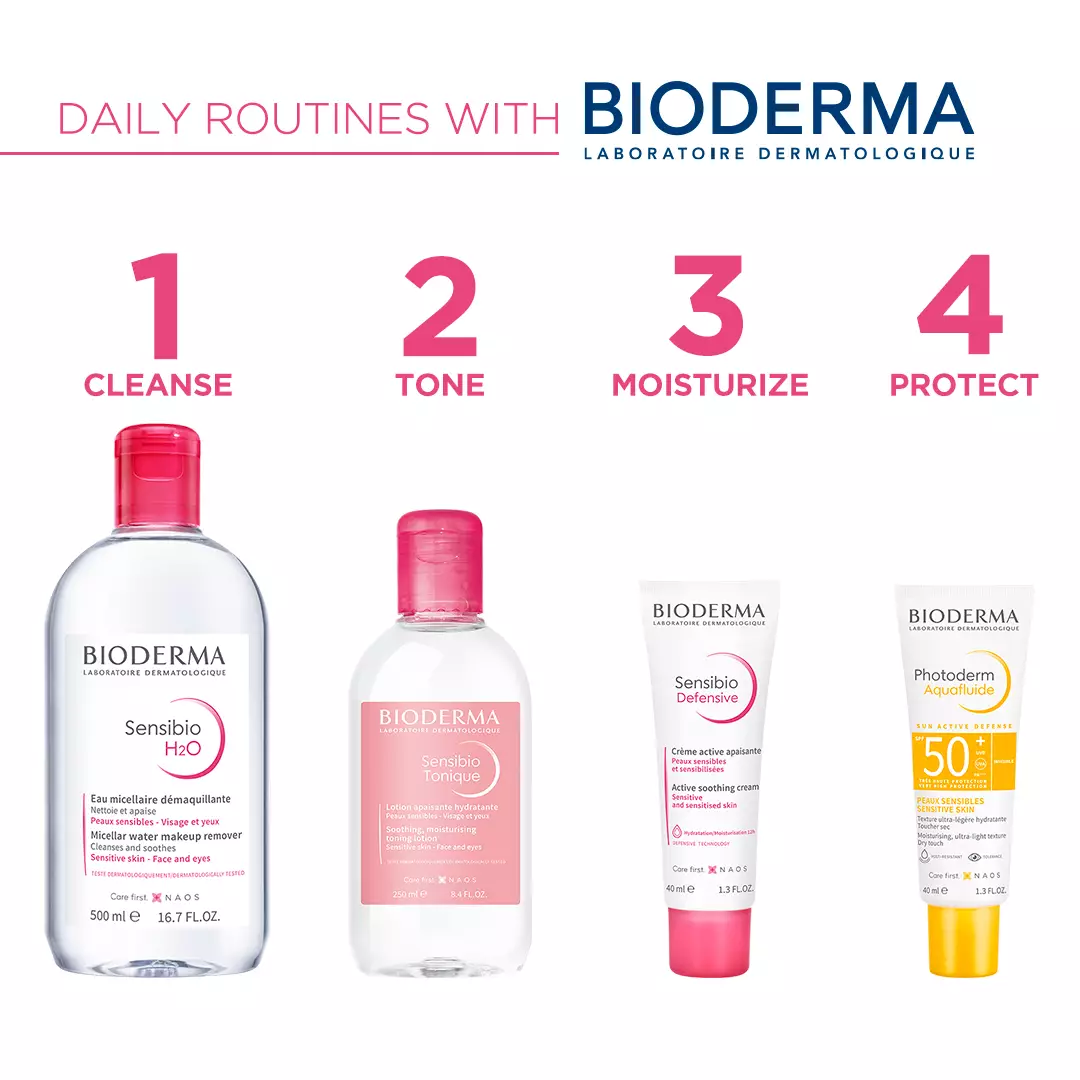 Bioderma Sensibio H2O 500 ml - Micellar Water untuk Semua Jenis Kulit / Kulit Sensitif