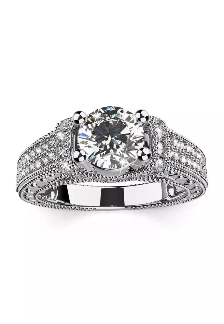 The Heirress Ring Embellished with SWAROVSKI® crystals