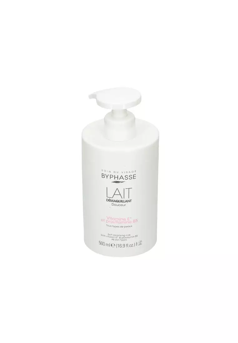 Byphasse 純素柔膚保濕卸妝潔面乳 500ml