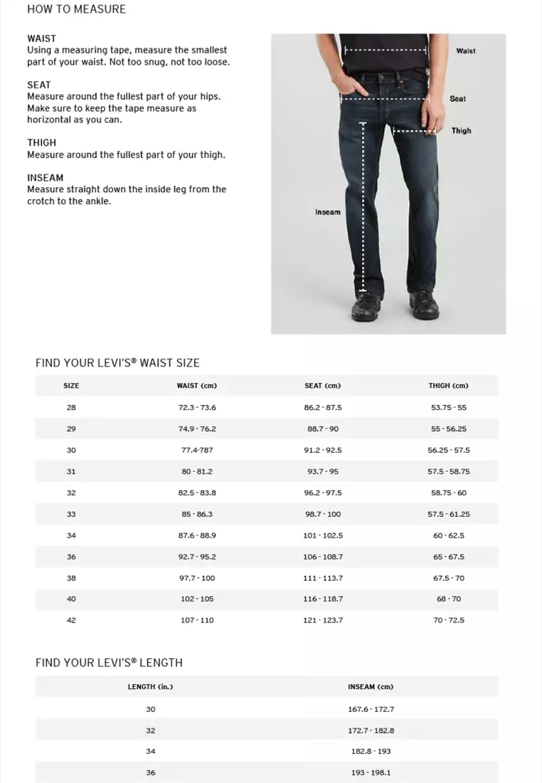 Buy Levi's Levi's 502 Regular Taper Fit Jeans Men 29507-0138 Online ...
