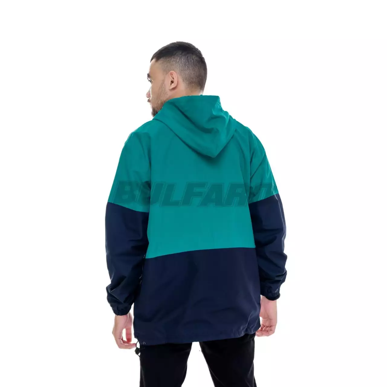Jaket Taslan Hoodie Outdoor Tosca Navy