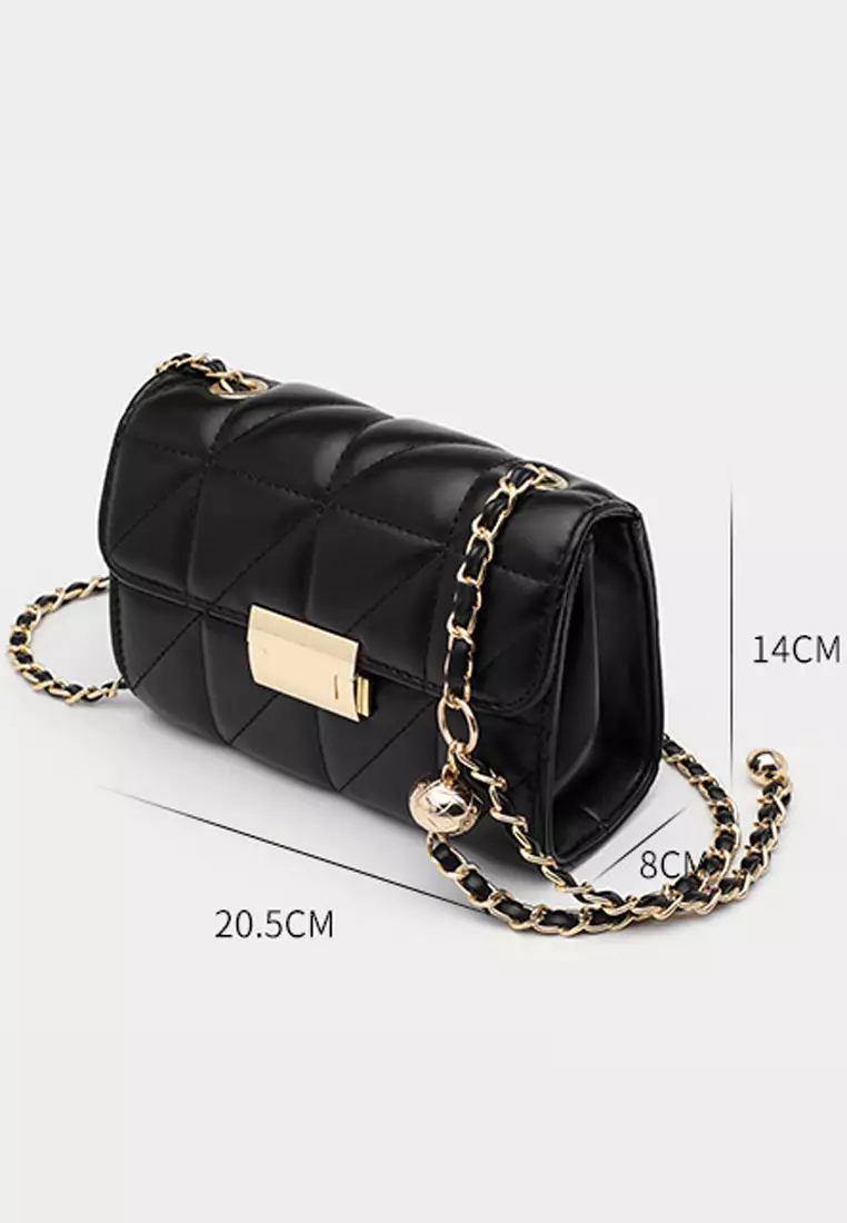 鏈條單肩迷你斜挎小手袋