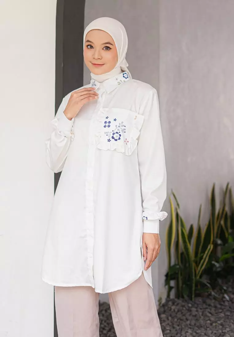 Khaysa Tunik White