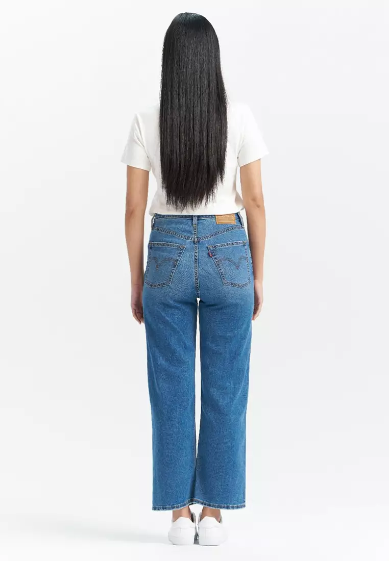 Levi’s®  Performance Cool  高腰直筒牛仔褲|女裝