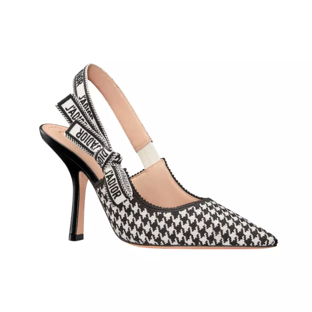 Jual Christian Dior Christian Dior Slingback Pump Heels Embroidered