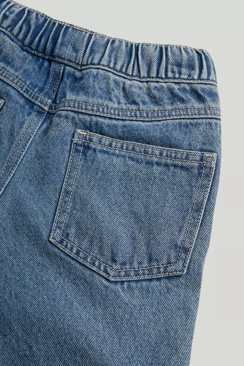 Mothercare Denim Cargo Jeans - Celana Anak Laki-laki (Biru)