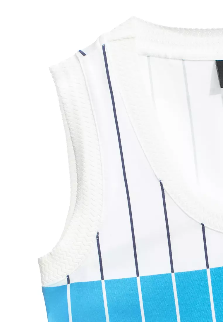 Colour Block Stripe Tank Top