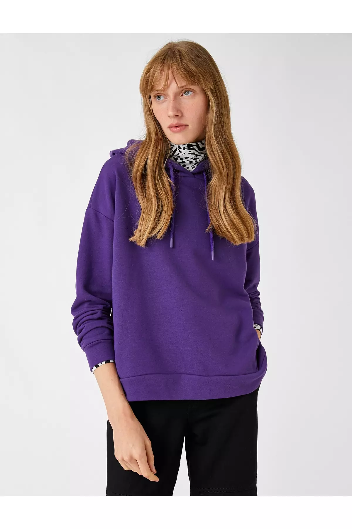 Purple clearance hoodie sweatshirt