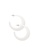 Red's Revenge white Mod Curves Acrylic Hoop Earrings 47984AC350E29DGS_1