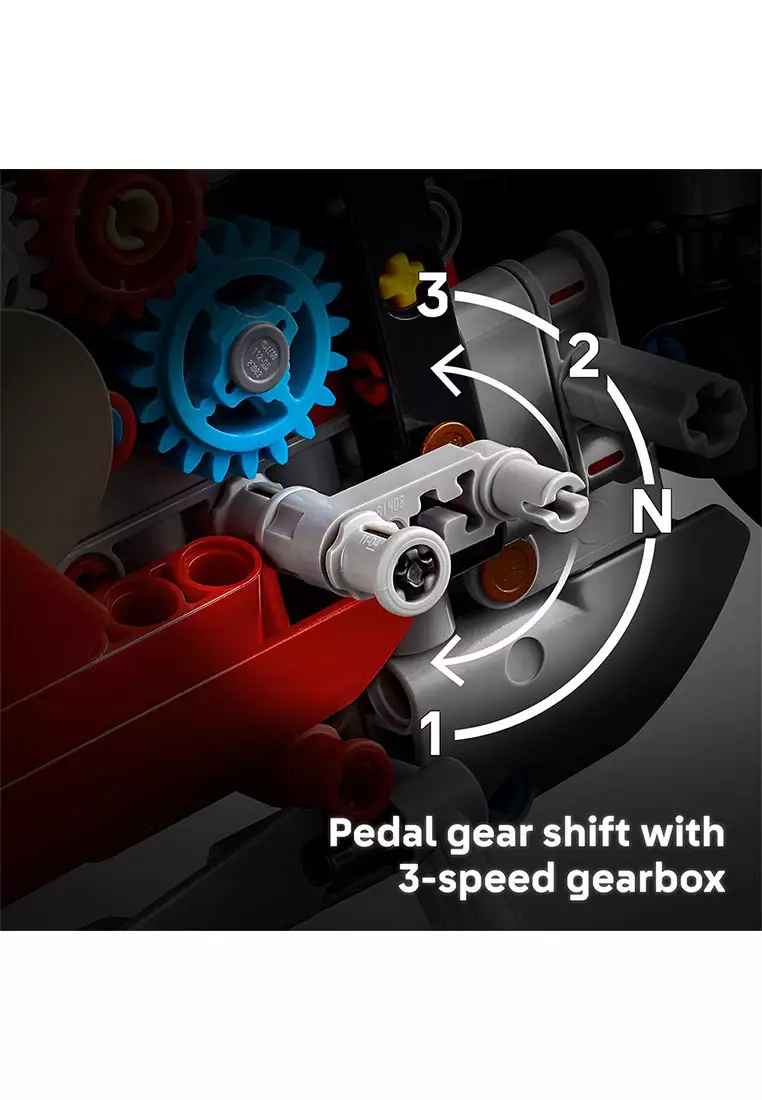 Technic 42202 Ducati Panigale V4 S Motorcycle, Age 18+, Building Blocks, 2025 (1603pcs)