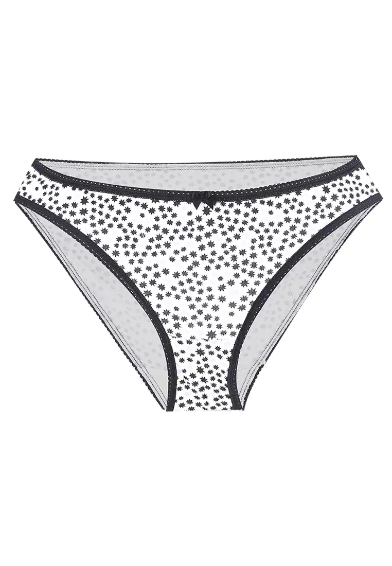 5pk Cotton Lycra Bikini Knickers