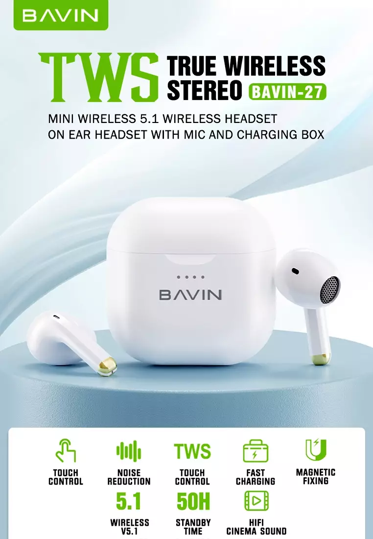 Bavin 2024 bluetooth earphone