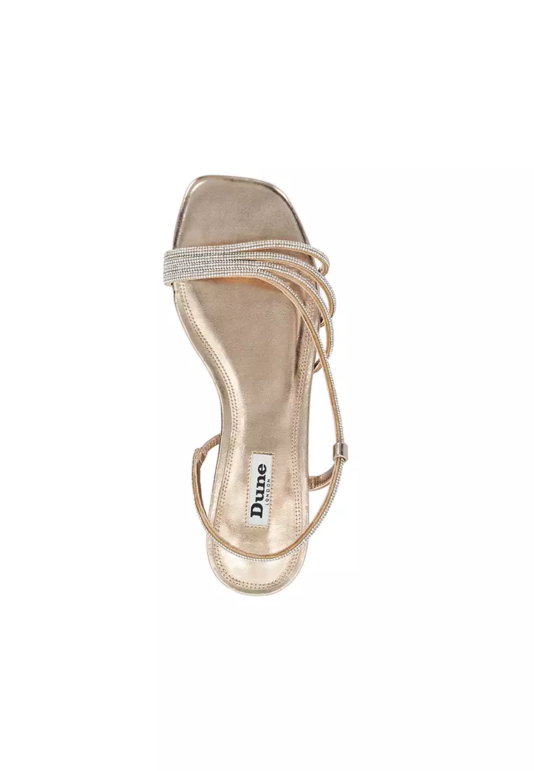 Natalia Dressy Sandals Gold