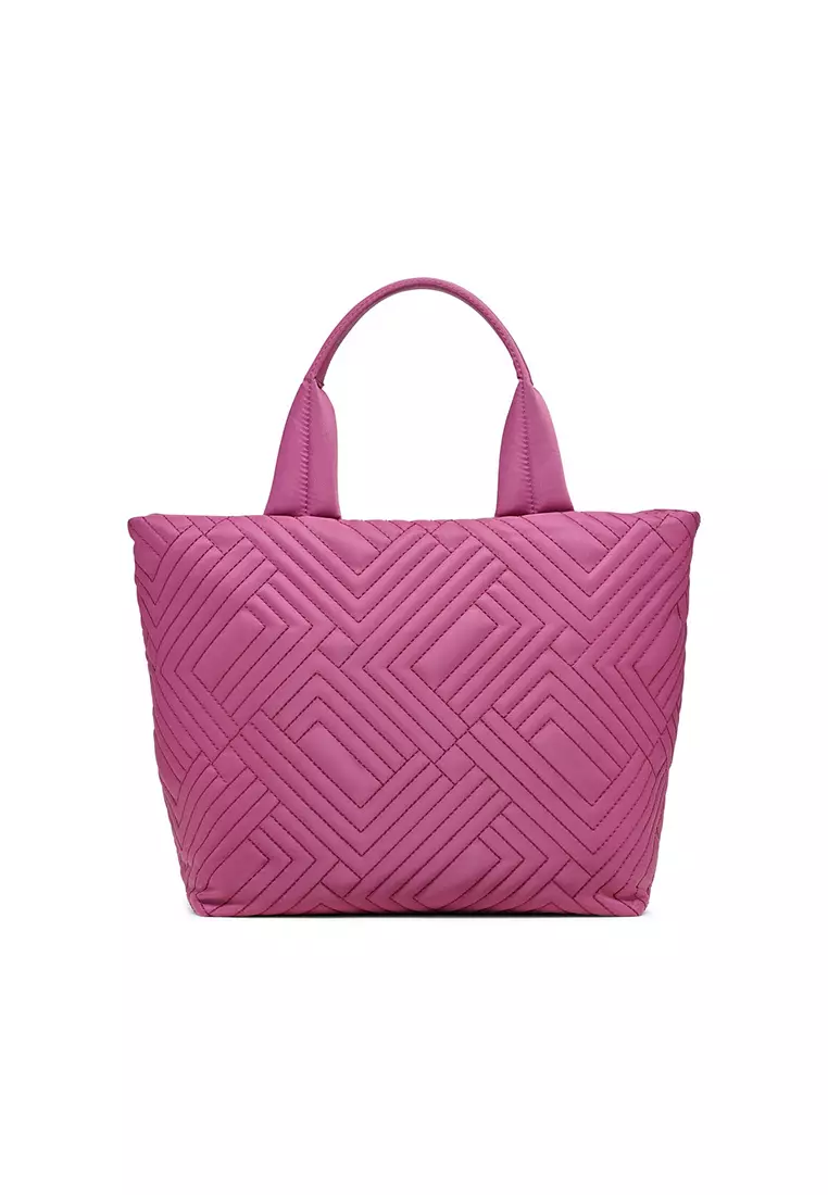 Karl Lagerfeld Voyage Small Nylon Tote - Pink