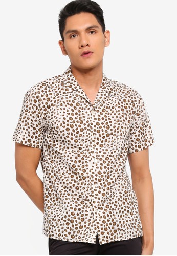 Jual Banana Republic Cheetah Print Shirt Original Zalora Indonesia