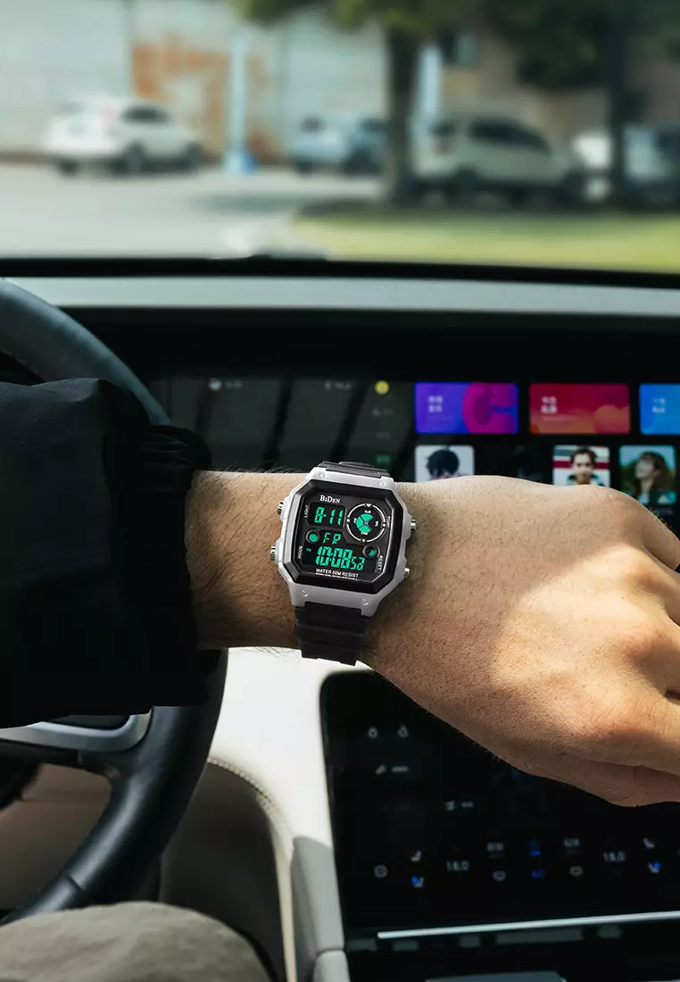 Jam Tangan Pria Digital Pria Olahraga Militer Jam Tangan Analog Anti Air Kasual Jam Tangan Cowok