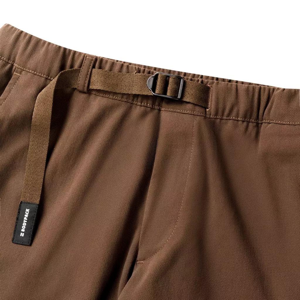 Travis Slim Fit Ankle Pants Celana Panjang Slim Comfort Praktis - Cokelat