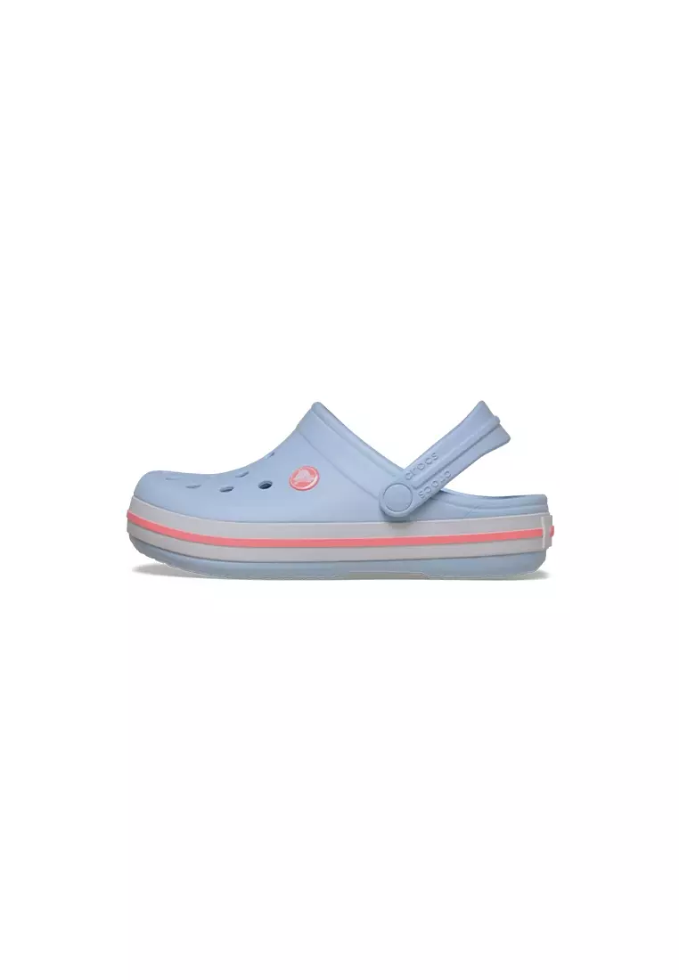 Kids' Crocband Clog in Blue Frost/Guava