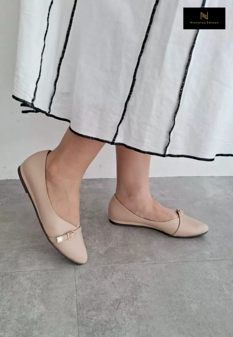 Nicholas Edison Flat Jolie Cream