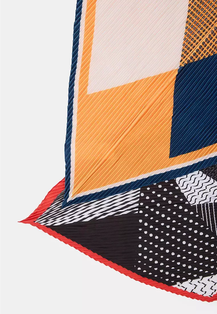 2 Packs Patterned Scarves