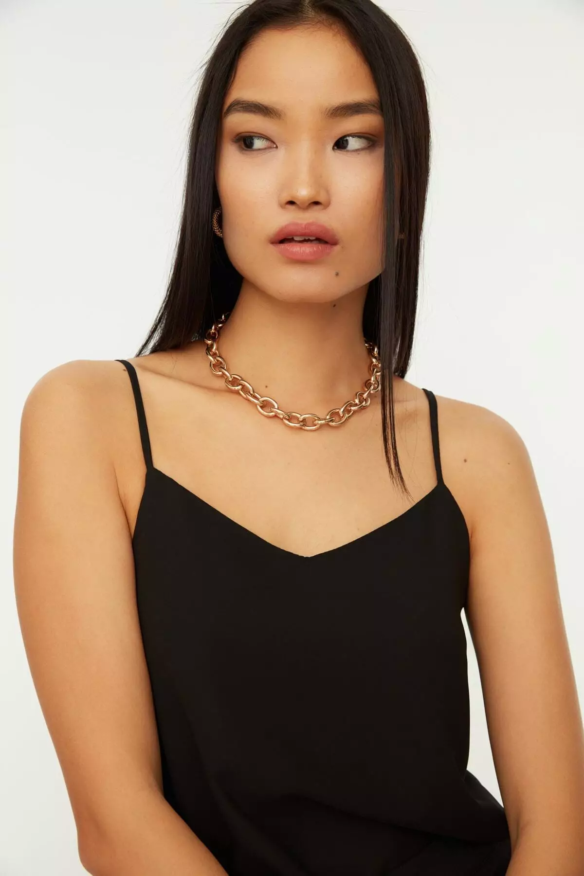 Basic V-Neck Slip Top